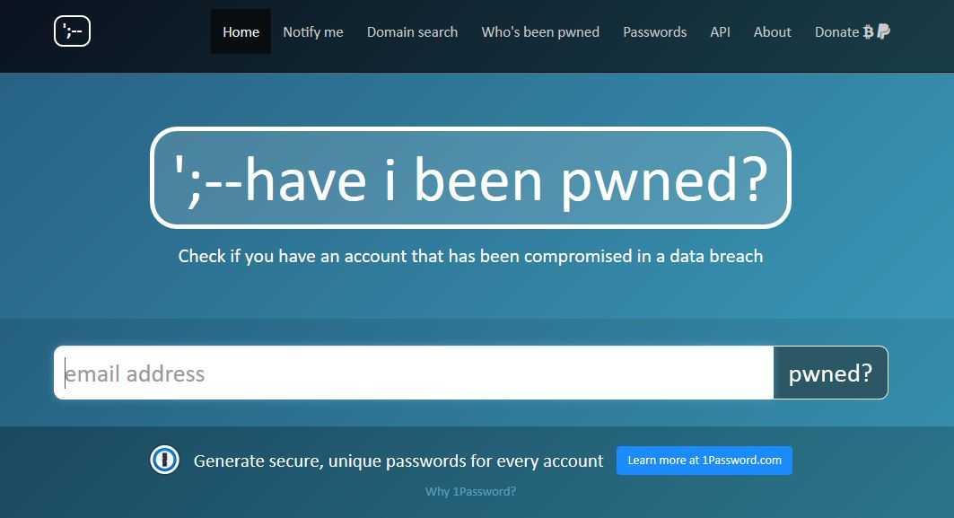 Secure Password Checker